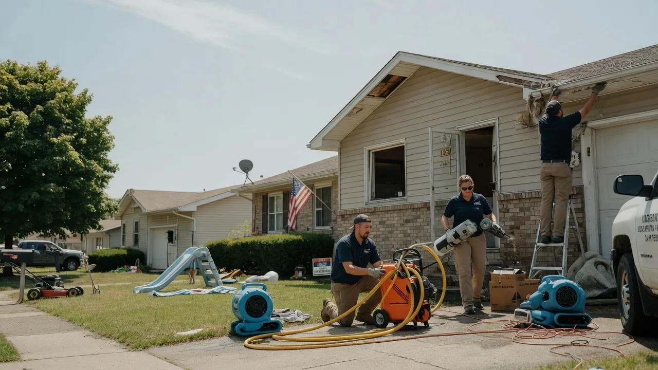 Water Damage Restoration in Lehr, ND near me
